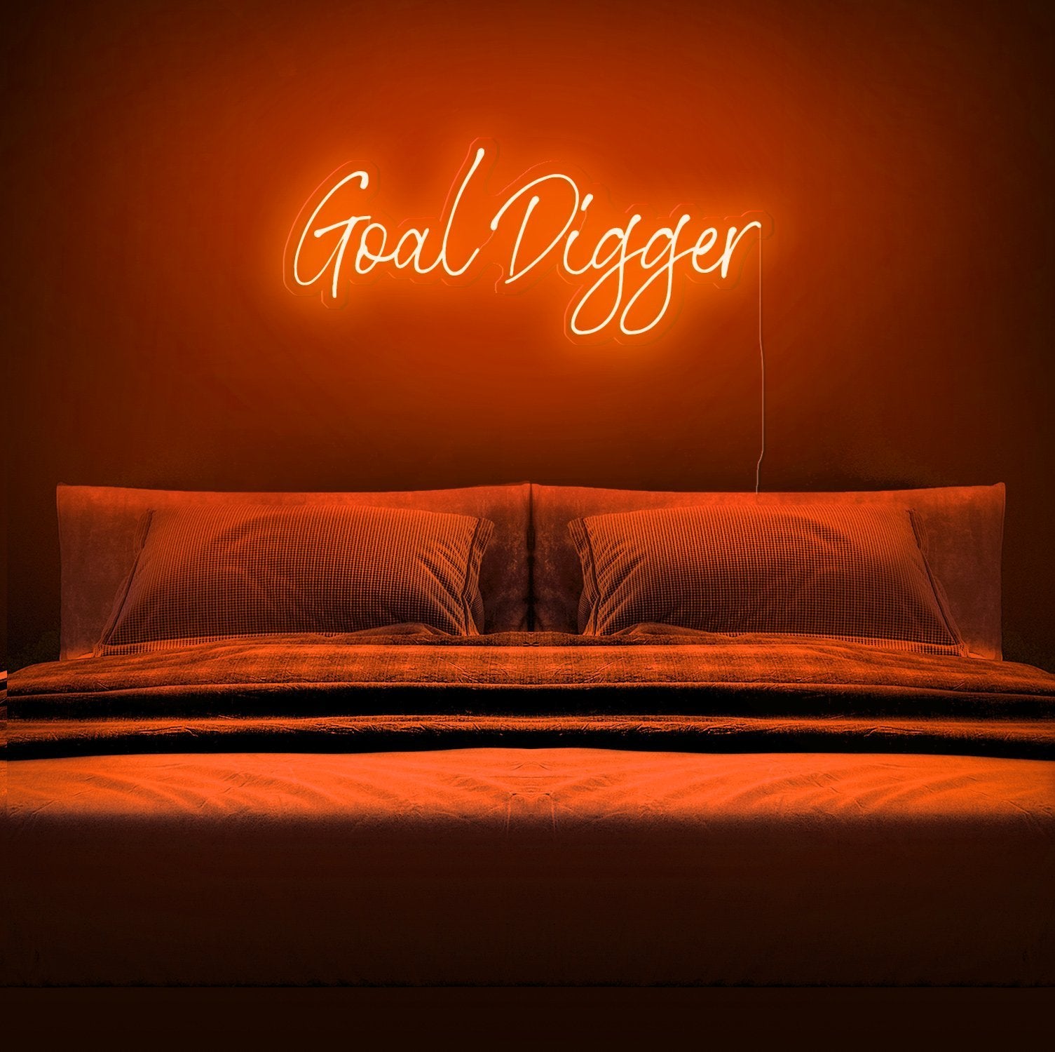 Goal Digger Neon Sign – Vibe Neon Signs