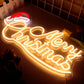 Merry Christmas Neon Sign