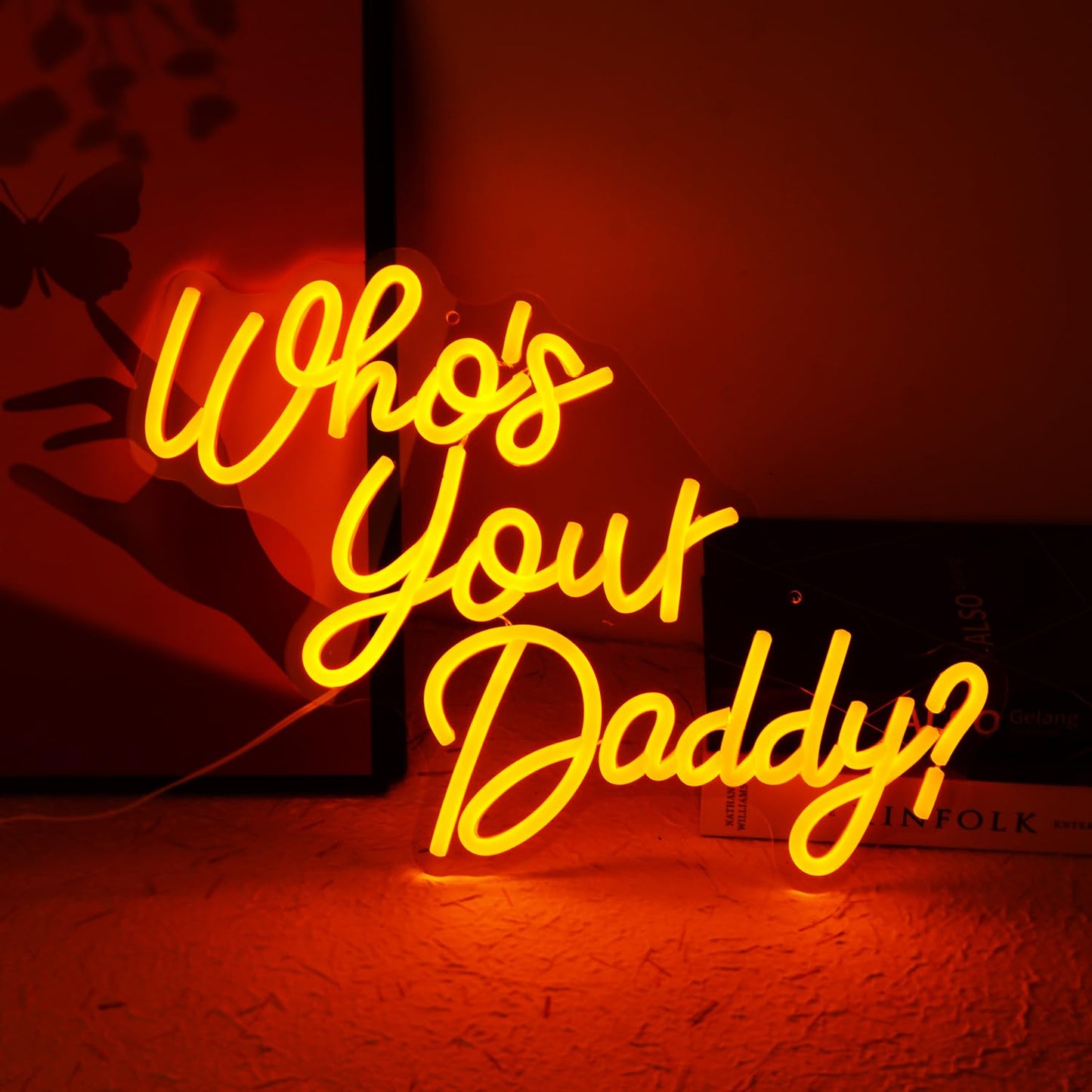 Who’s your daddy? Neon Sign Dad Father Neon Sign