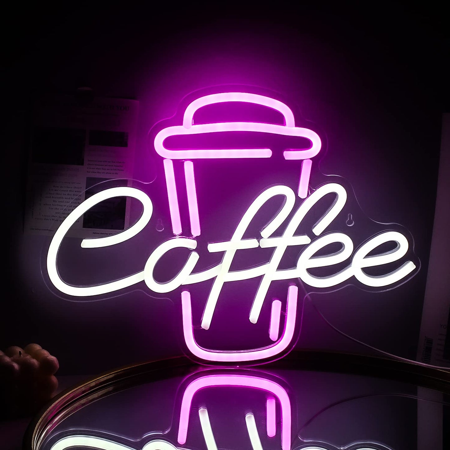 Coffee Neon Sign Coffee Cup Neon Sign