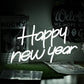 Happy New Year Neon Sign New Years Eve Party Decor