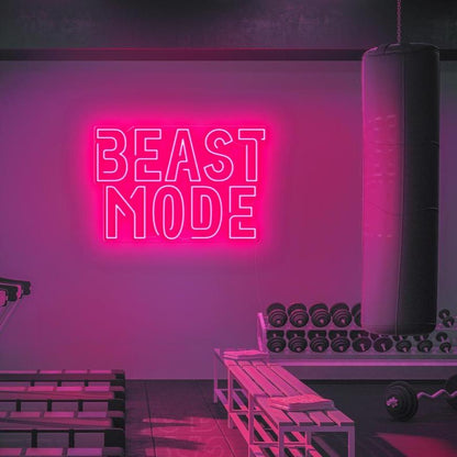 Beast Mode Neon Sign