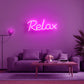 Relax Neon Sign