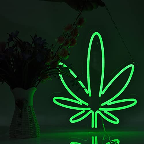 Weed Neon Sign Weed Leaf Neon Sign