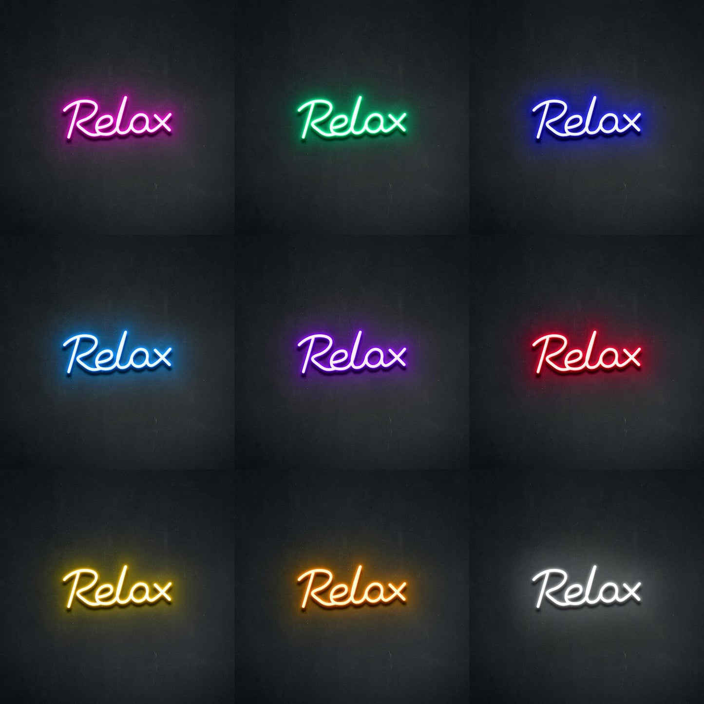 Relax Neon Sign