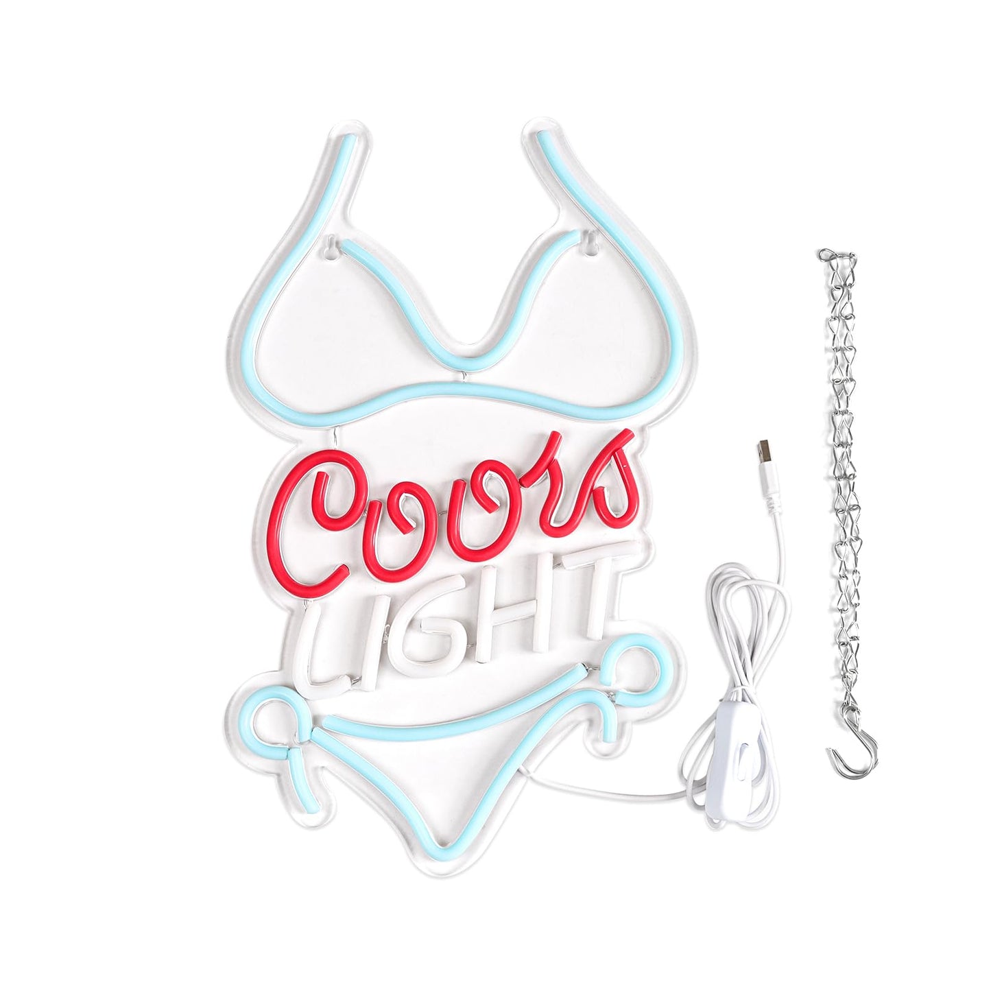 Miller Light Bikini Neon Sign Beer Neon Sign