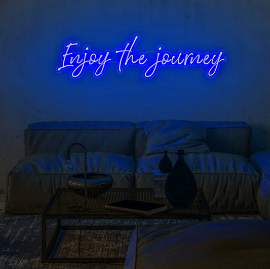 Enjoy The Journey Neon Sign