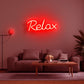 Relax Neon Sign
