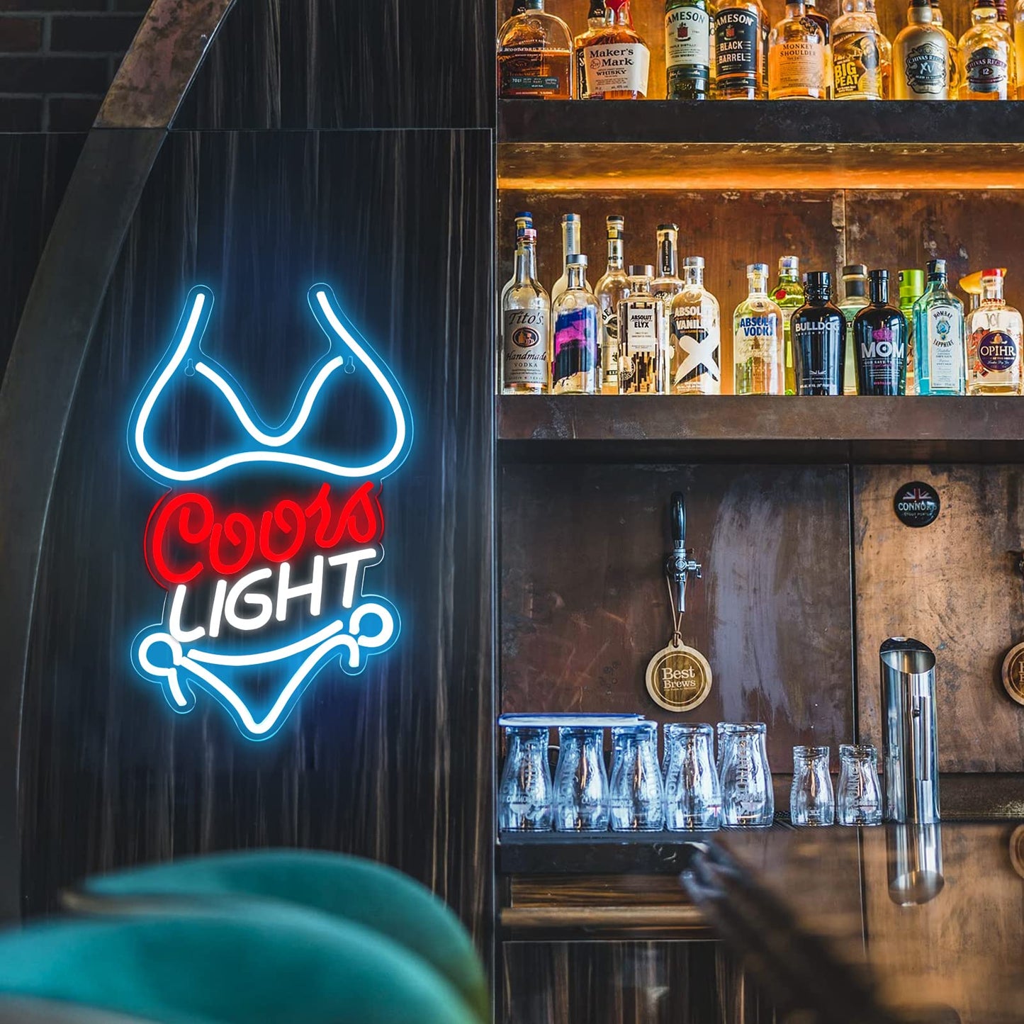 Miller Light Bikini Neon Sign Beer Neon Sign