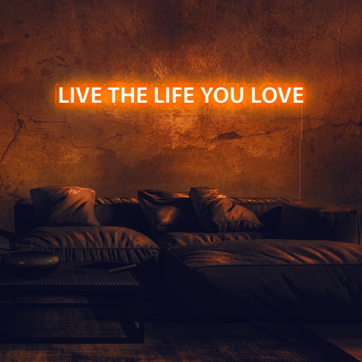 Live The Life You Love Neon Sign