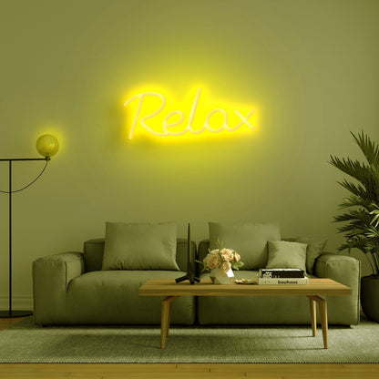 Relax Neon Sign