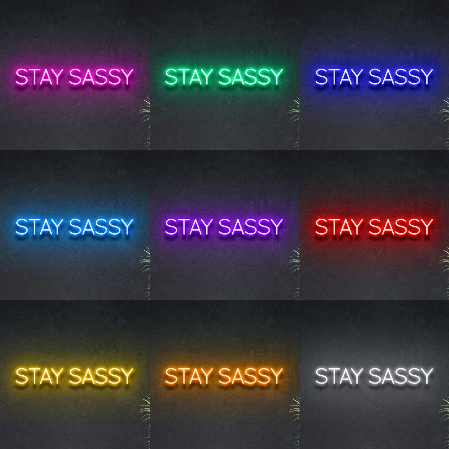 Stay Sassy Neon Sign