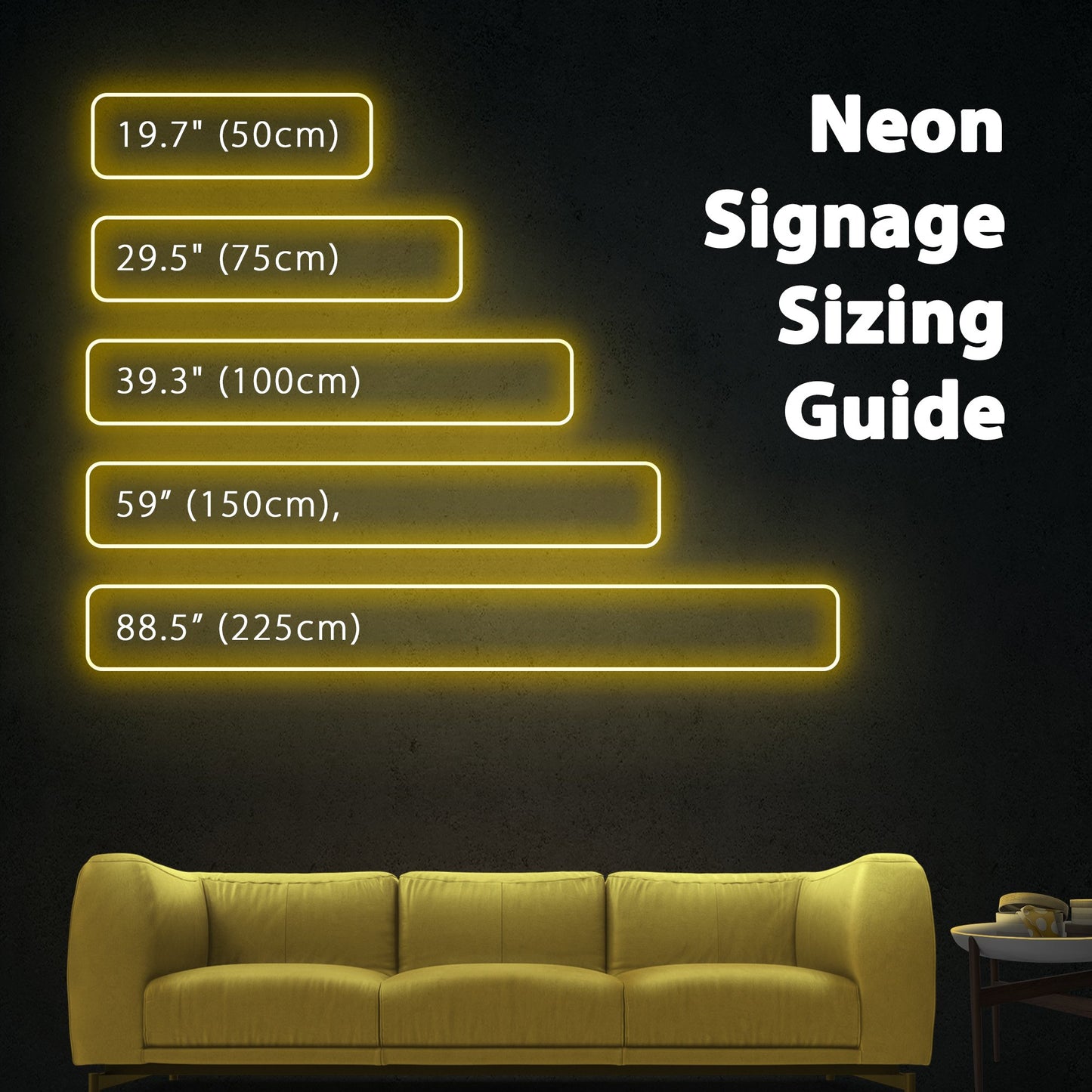 First Names Heart Connection Neon Sign