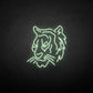 Tiger head neon sign