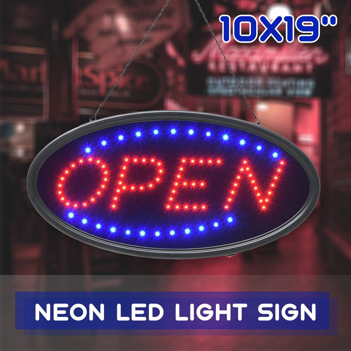 LED Store OPEN Sign Bar